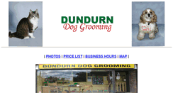 Desktop Screenshot of dundurndoggrooming.com